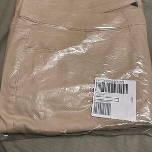 Isaac Mizrahi Live Tall True Denim Wide Leg Jeans - Size 22 Tall - Cobblestone